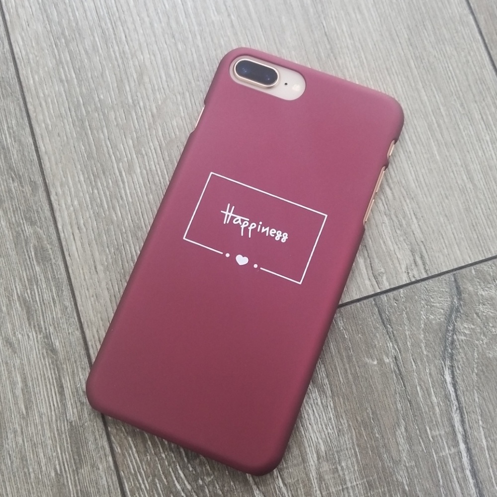 Iphone 7 / 8 Plus HAPPINESS  hard case
